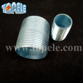 1/2 &quot;에서 2&quot; 탄소 강철 RMC / RIGID 선도  Nipple Electro Galvanized 모든 스레드