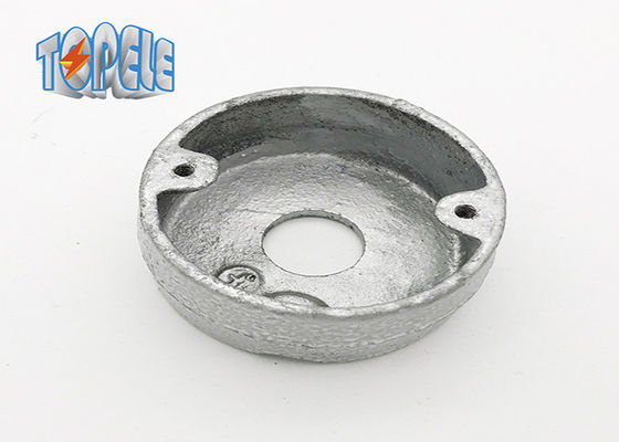 BS Gi 파이드 피팅 유연 철 Hot Dip Galvanized Loop 박스 1- 4 Konckouts