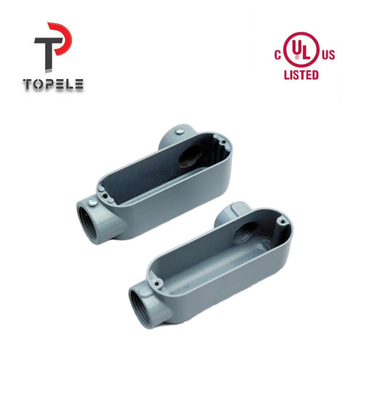 1/2&quot; UL 목록 딱딱한 유도체 LL / LR / LB / C / T 타입 알루미늄 NTP 타입