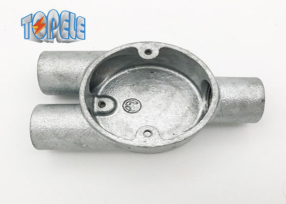 유연 철 박스 BS4568 파이드 20mm 지점 3 Way / Y Way Box BS 파이드 박스